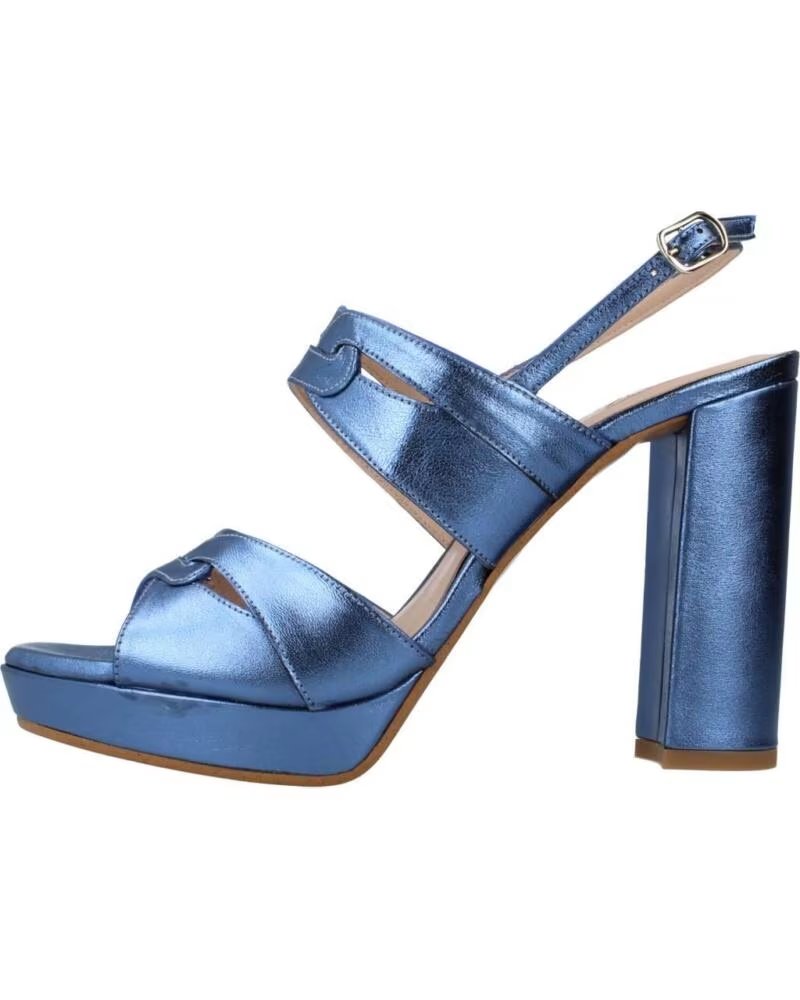 JONI SANDALES DE FÊTE FEMME MODÈLE SERPENT BLEU BLUE