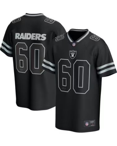 FANATICS RAIDERS CORE FOUNDATION NFL TRIKOT NEGRO