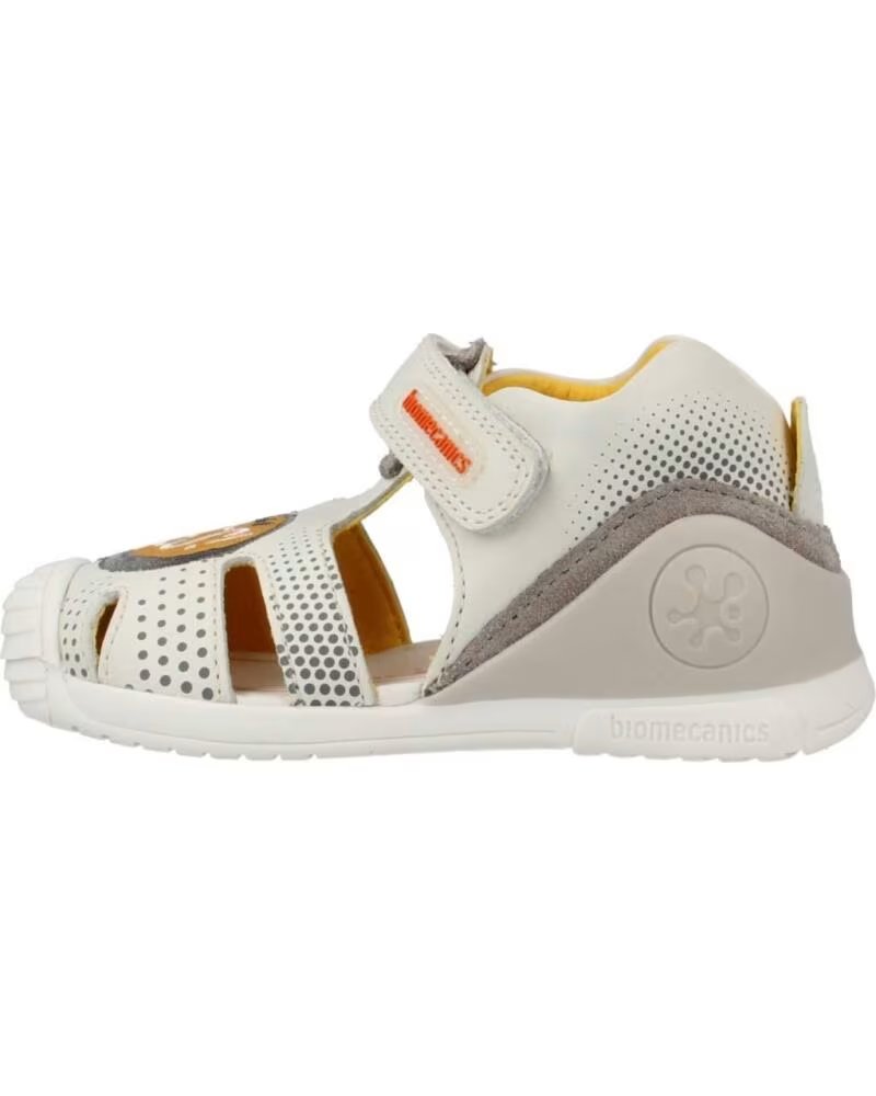 BIOMECANICS SANDALEN MODELL 232150B AUS LEDER FARBE WEISS BLANCO