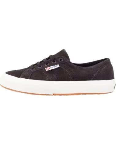 SUPERGA SNEAKERS DONNA BRISTOL CROSTA DI PELLE NERO AI5BLACK
