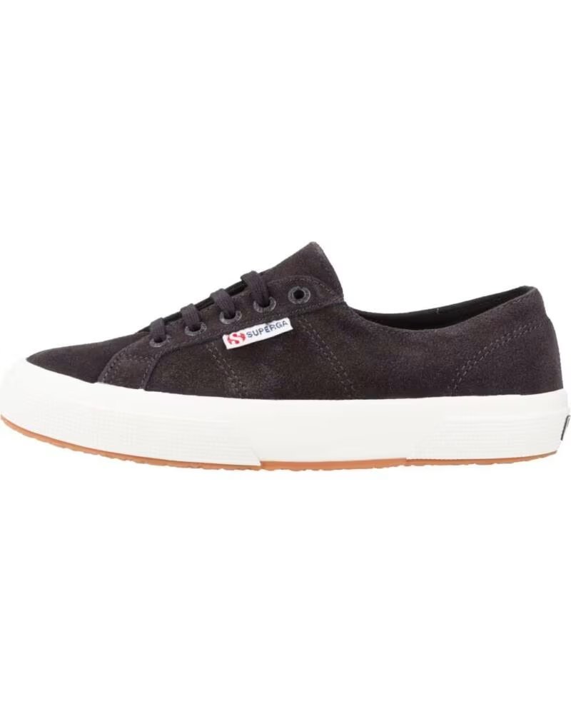 SUPERGA SNEAKERS DONNA BRISTOL CROSTA DI PELLE NERO AI5BLACK