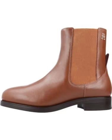 TOMMY HILFIGER BOTTINES ELEVATED ESSENTIAL MARRON FEMME ESSENT THERMO B GTU