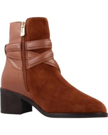 TOMMY HILFIGER BOTTINES 1000103797 ELEVATED ESS THERMO MIDH MARRON FEMME GTU