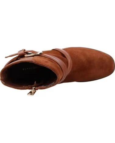 TOMMY HILFIGER BOTTINES 1000103797 ELEVATED ESS THERMO MIDH MARRON FEMME GTU