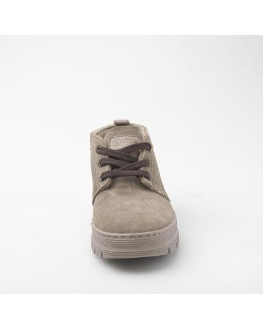 Woman and Man Mid boots NATURAL WORLD LIS SAFARI TRACK SERRAJE BAJO BEIGE