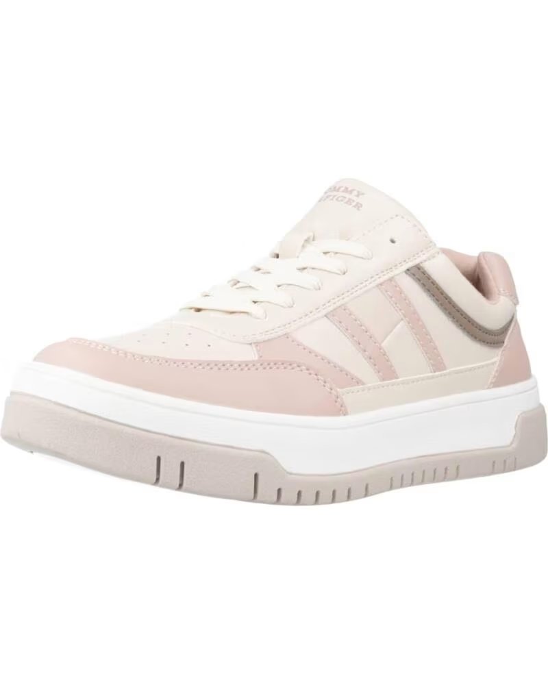 TOMMY HILFIGER BASKETS LOW CUT LACE-UP SNEAKER 1000103873 ROSE PNKBGE
