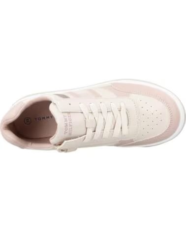 TOMMY HILFIGER BASKETS LOW CUT LACE-UP SNEAKER 1000103873 ROSE PNKBGE