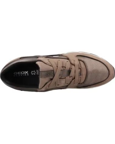 GEOX BASKETS NEW ANEKO ABX FEMME MARRON D B C C5005