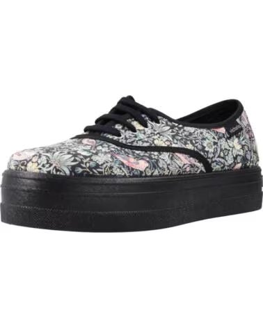 VICTORIA ZAPATILLAS MUJER MODELO 109229V FLORAL NEGRO