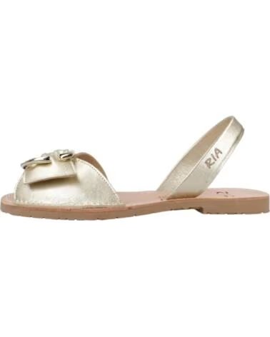 SANDALI DA DONNA RIA MENORCA MODELLO 28012 S2 COLORE ORO CHAMPAGNE CHMPNY
