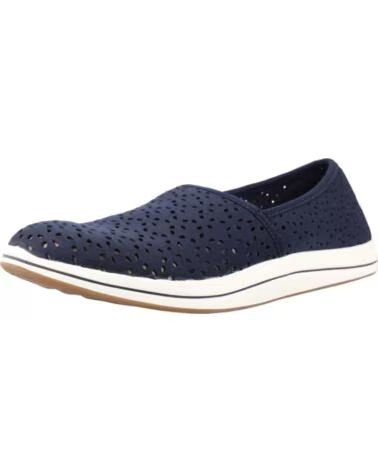 CLARKS DAMEN SNEAKER BRINKLEY EMILY 1000155109 NAVY