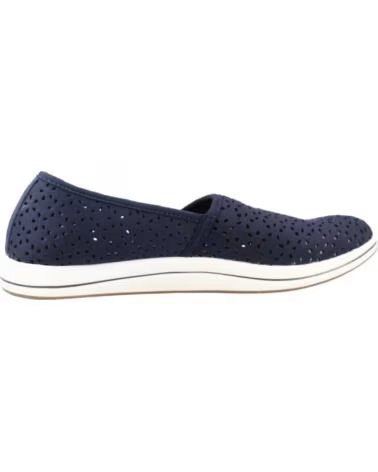CLARKS DAMEN SNEAKER BRINKLEY EMILY 1000155109 NAVY