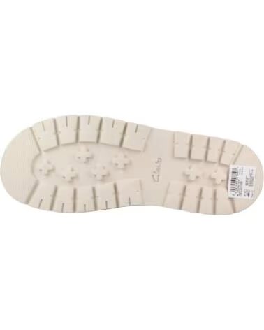 CLARKS SANDALI CON PIATTAFORMA ORIANNA TWIST BIANCO DONNA WHITE
