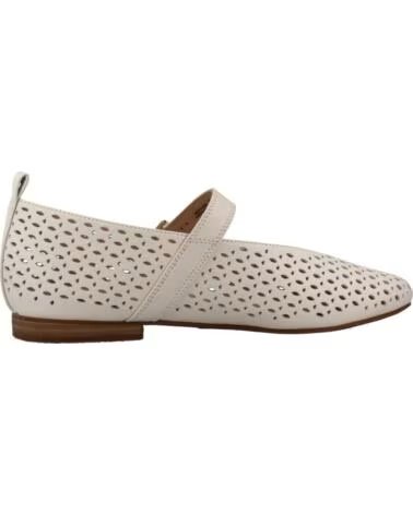 CLARKS BALLERINES POUR FEMME FAWNA JANE EN CUIR CREAM