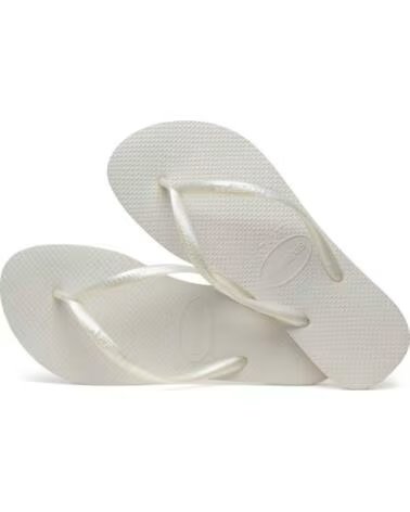 HAVAIANAS CHANCLAS SLIM BLANCAS PARA MUJER 0001WHITE