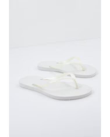 HAVAIANAS CHANCLAS SLIM BLANCAS PARA MUJER 0001WHITE