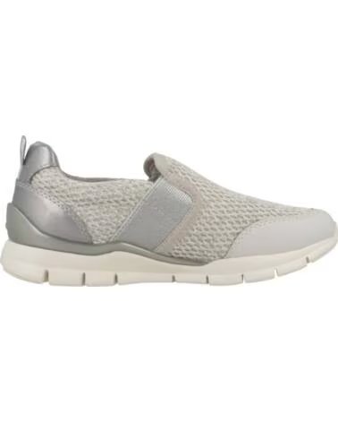 GEOX MÄDCHEN SNEAKER MODELL J SUKIE GIRL FARBE SILBER C1010