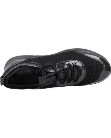 GEOX DAMEN SNEAKER MODELL D NEBULA X FARBE SCHWARZ C9999