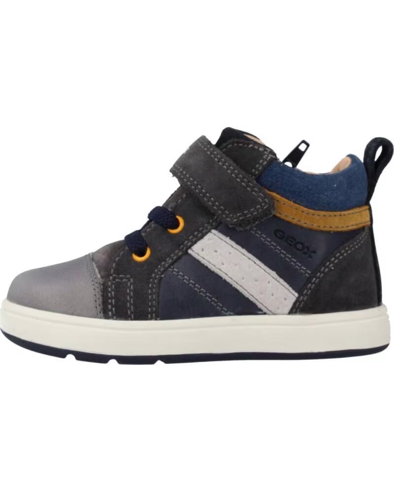 GEOX JUNGEN STIEFEL B BIGLIA BOY GRAU C9AF4