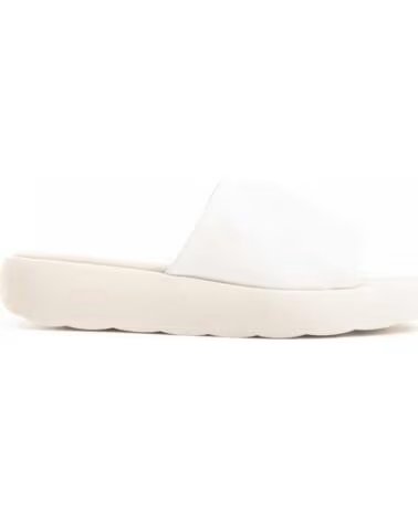 WIKERS ELBA SANDALES PLATES BLANCHES WHITE