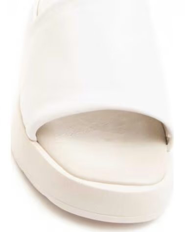 WIKERS ELBA SANDALES PLATES BLANCHES WHITE