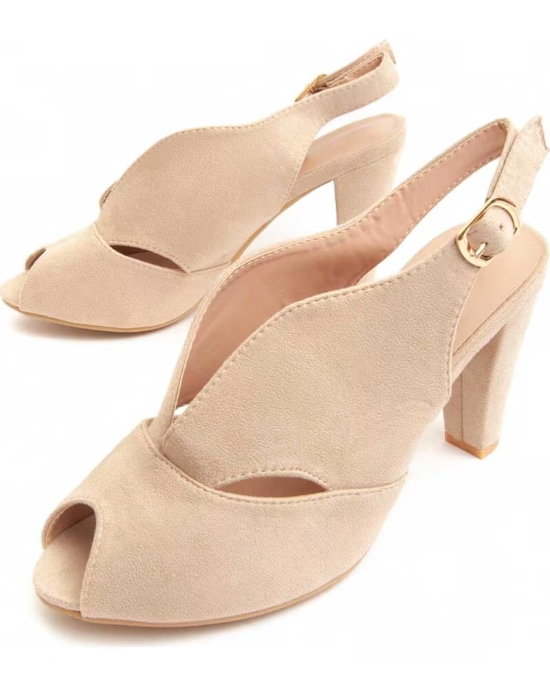 MONTEVITA BRIHEL14 ABSATZSANDALEN BEIGE