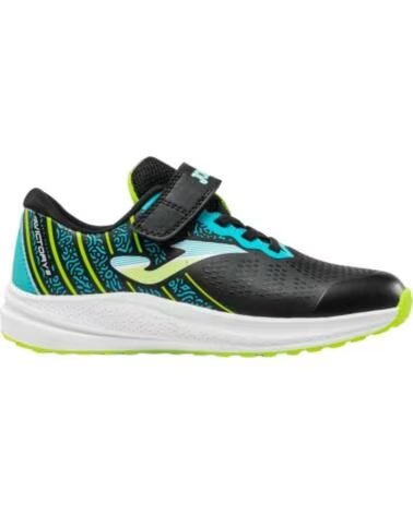 JOMA VICTORY VELCRO NEGRO-TURQUESA-LIMA PARA NINOS - 35 VARIOS COLORES
