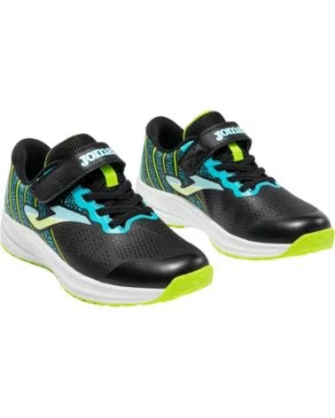 JOMA VICTORY VELCRO NEGRO-TURQUESA-LIMA PARA NINOS - 35 VARIOS COLORES
