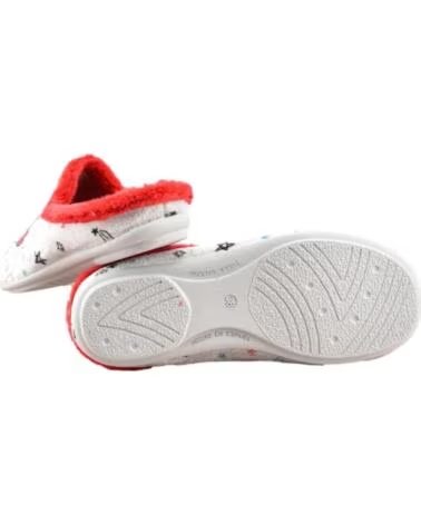 VULCA-BICHA ZAPATILLA DE CASA MICE ROJO