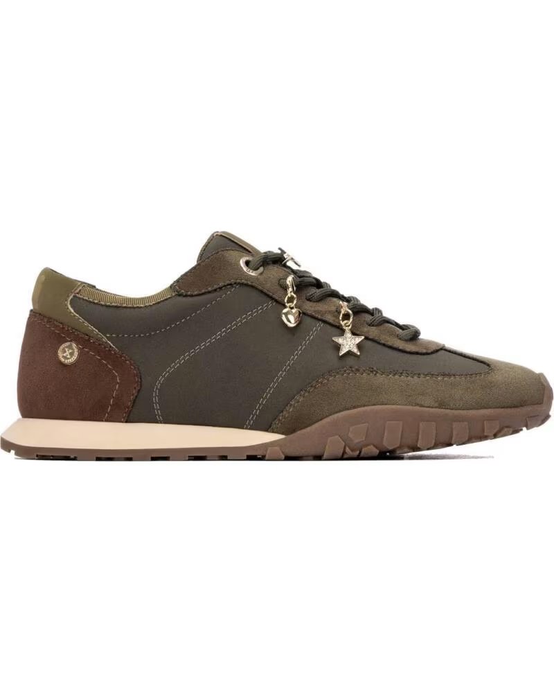 XTI 146146 KAKI SNEAKER MIT STERNDETAILS