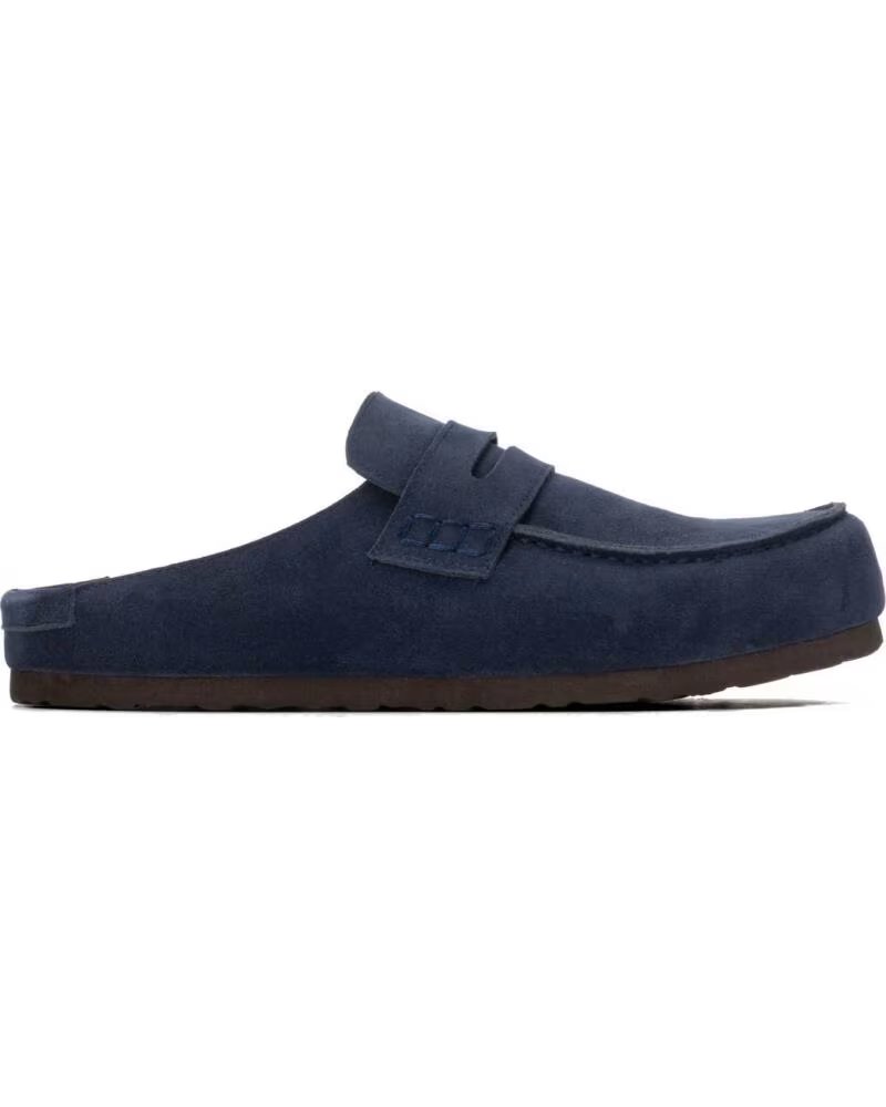 XTI ZOCCOLI 145808 IN CAMOSCIO BLU NAVY