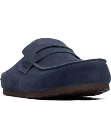 XTI ZOCCOLI 145808 IN CAMOSCIO BLU NAVY