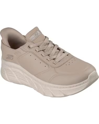 SKECHERS SNEAKERS BOBS B FLEX HI-WORKDAY TAUPE