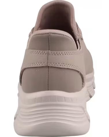 SKECHERS SNEAKERS BOBS B FLEX HI-WORKDAY TAUPE