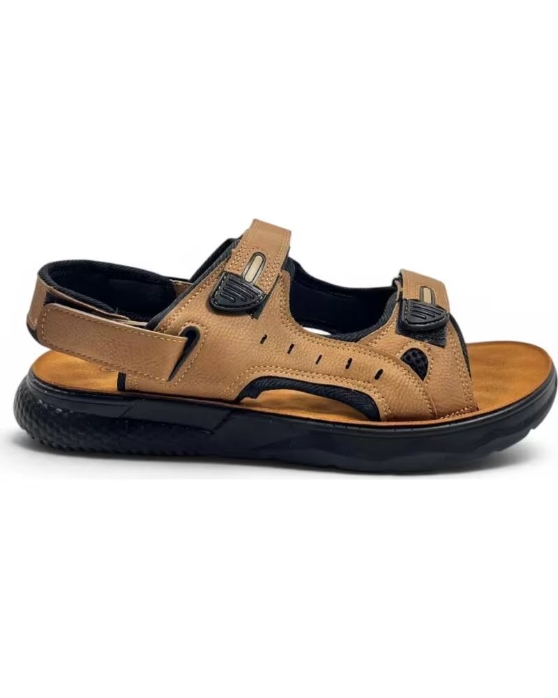 TIMBOS Sandalia bio de hombre color kaki 133246 MARRóN