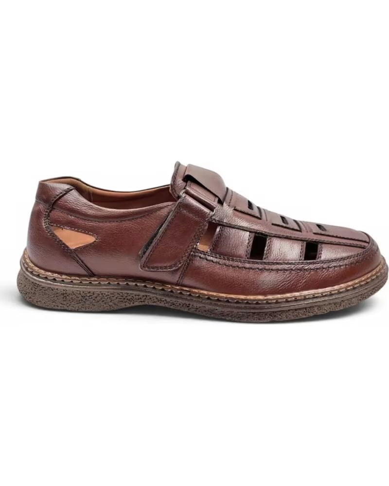 TIMBOS Sandalia cerrada de hombre marron 133252 MARRóN
