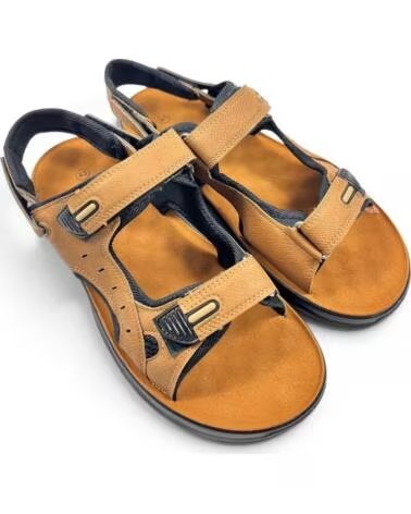 TIMBOS Sandalia bio de hombre color kaki 133246 MARRóN