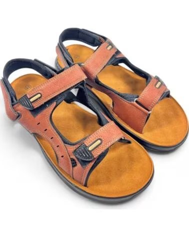 TIMBOS SANDÁLIA BIO 133247 PARA HOMEM NA COR CAMELO MARRóN