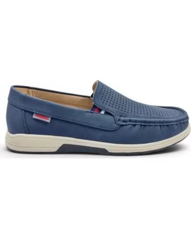 TIMBOS MOCASSINO UOMO 133241 TRAFORATO BLU MARINO AZUL