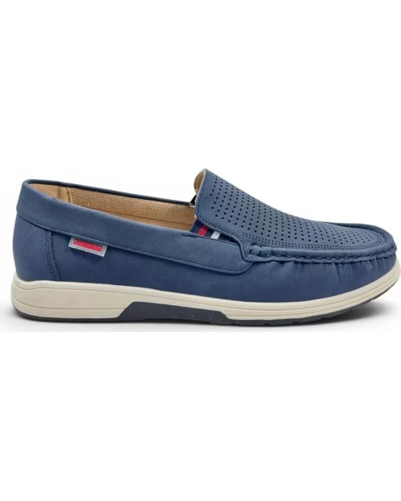 TIMBOS HERREN-MOKASSIN 133241 PERFORIERT MARINEBLAU AZUL