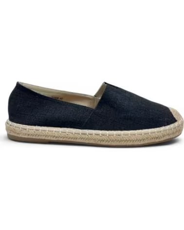 TIMBOS Alpargata esparto de hombre negro 133244 NEGRO
