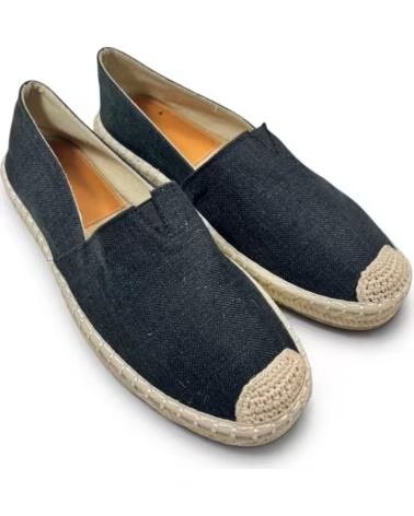 TIMBOS Alpargata esparto de hombre negro 133244 NEGRO