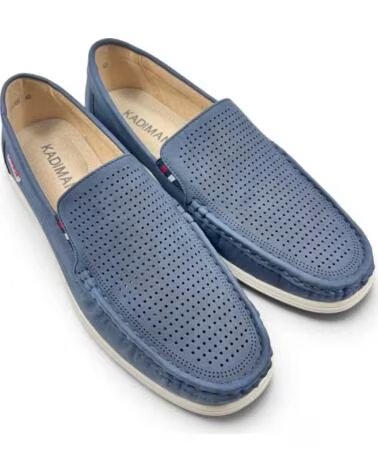 TIMBOS HERREN-MOKASSIN 133241 PERFORIERT MARINEBLAU AZUL