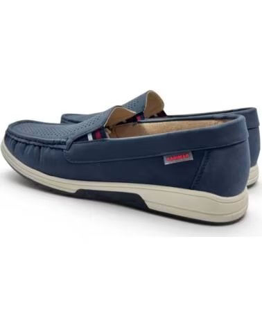 TIMBOS HERREN-MOKASSIN 133241 PERFORIERT MARINEBLAU AZUL