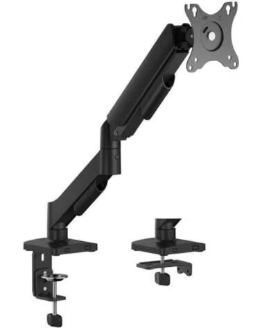 AISENS Soporte de Mesa con Contrapeso para Monitor DT32TSR-355- Giratorio- Inclinable- hasta 9kg