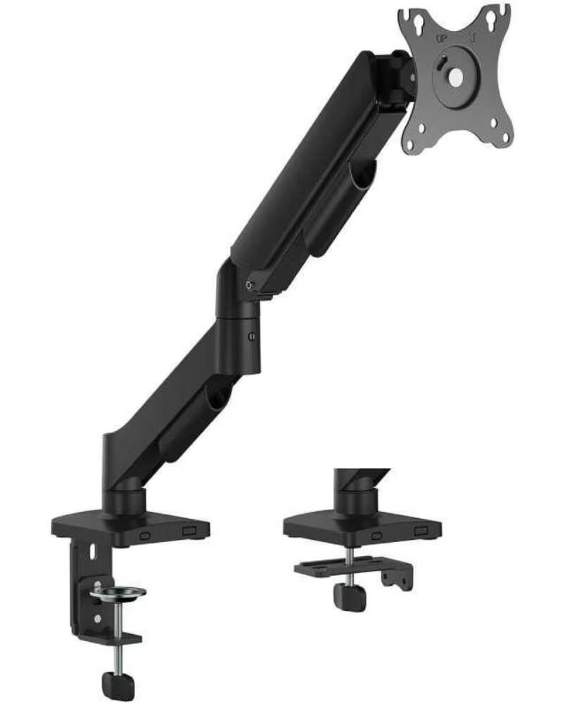 AISENS Soporte de Mesa con Contrapeso para Monitor DT32TSR-355- Giratorio- Inclinable- hasta 9kg