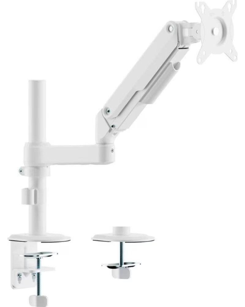 AISENS Soporte de Mesa con Contrapeso para Monitor DT32TSR-437- Giratorio- Inclinable- hasta 9kg