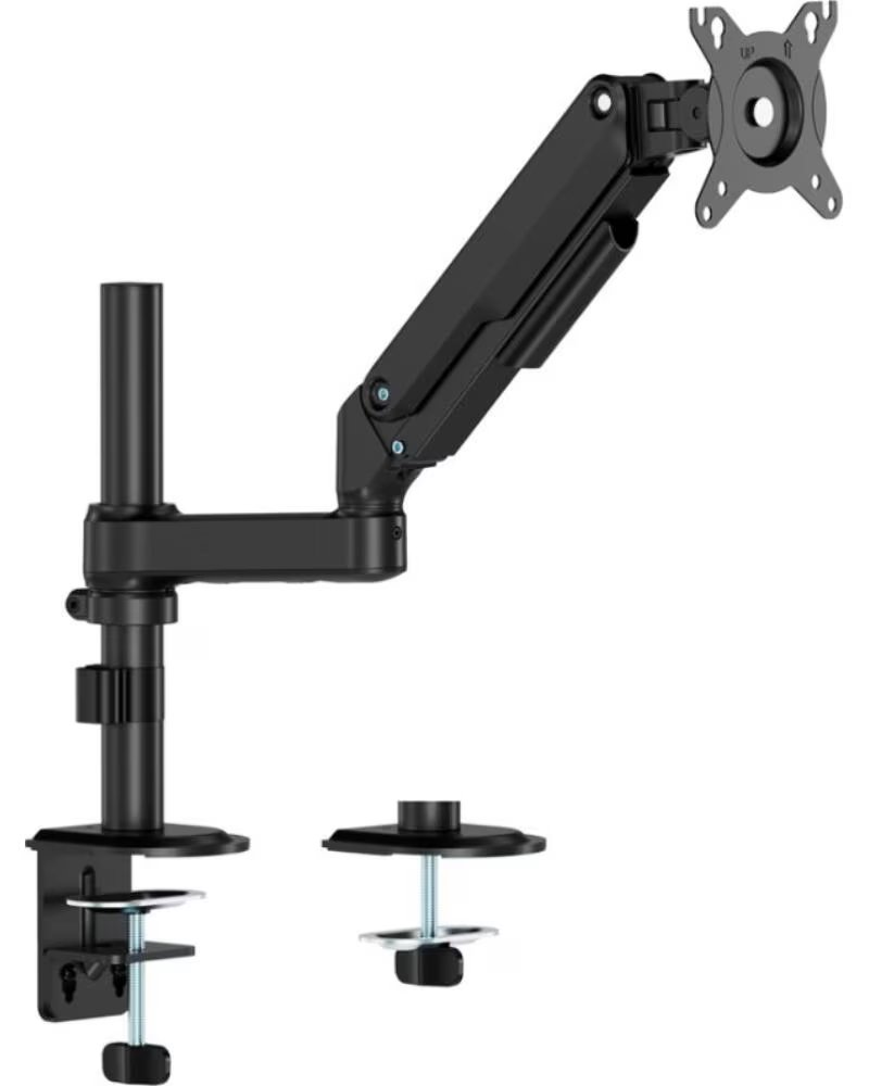 AISENS Soporte de Mesa con Contrapeso para Monitor DT32TSR-449- Giratorio- Inclinable- hasta 9kg