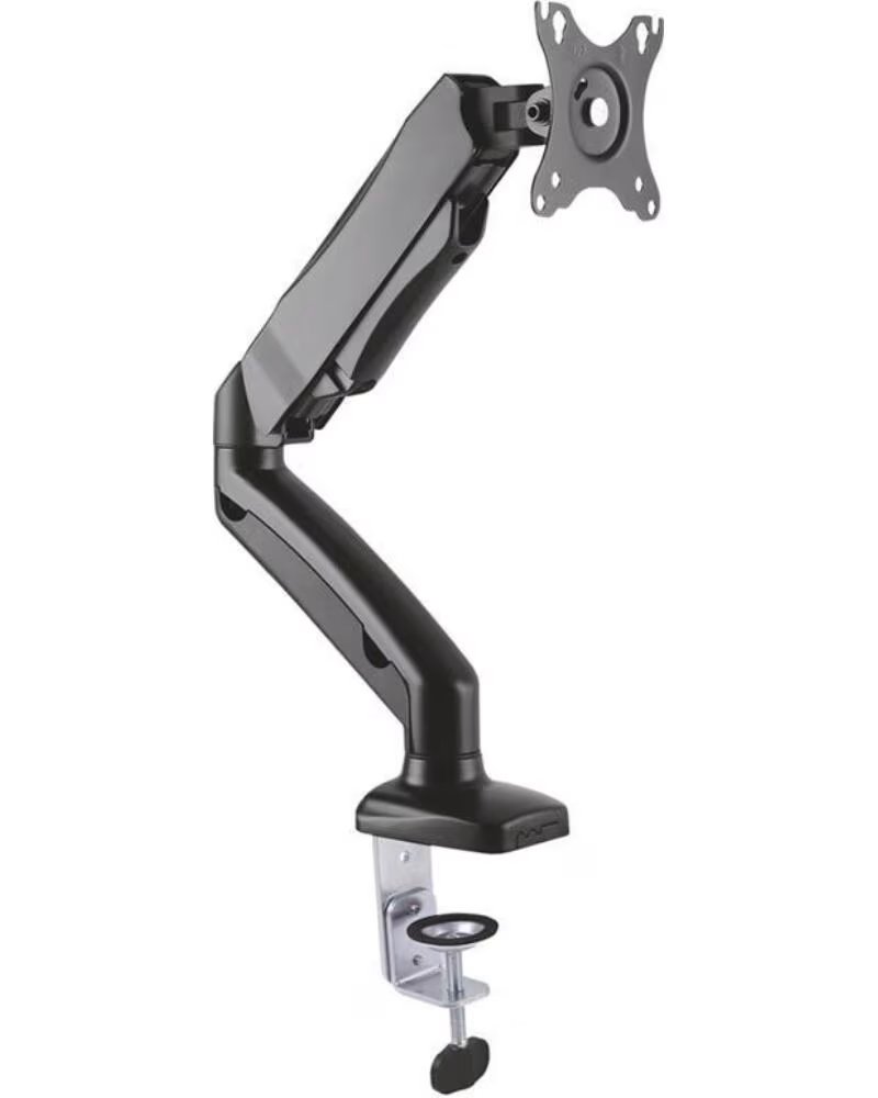 AISENS Soporte de Mesa con Contrapeso para Monitor DT27TSR-043- Giratorio- Inclinable- hasta 9kg