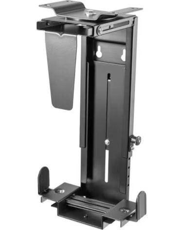 AISENS Soporte Bajo Mesa-de Pared MPC04-203 para PC- Antirrobo- hasta 10kg